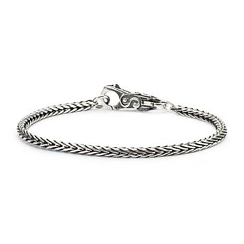 Trollbeads Sterling Silver Bracelet with Soft Wind of Change Clasp