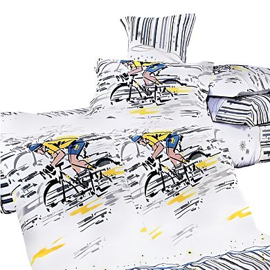 Bedding Set 5 Piece Hypoallergenic Comforter Duvet Cover Sheet Shams