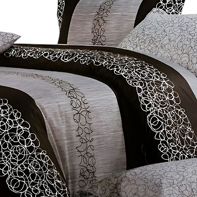Bedding Set 4 Piece Comforter Set Duvet Cover Fitted Sheet Sham