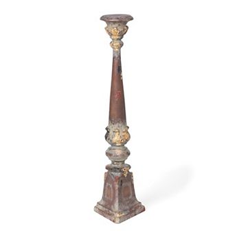 Tall Decorative Pillar Candle Holder Resin Pedestal for Wedding Table Centerpiece