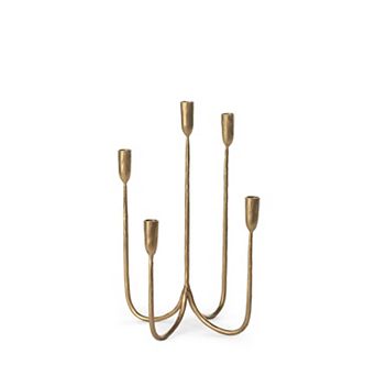 Iron Candelabra Multi Arm Taper Candle Holder Table Centerpiece