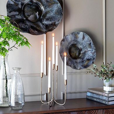 Iron Candelabra Multi Arm Taper Candle Holder Table Centerpiece