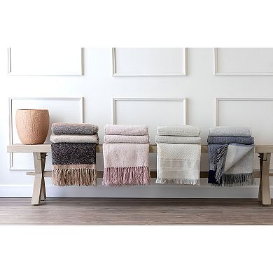 Diamond Pattern Alpaca Wool Throw Blanket for Couch Bed and Living Room Decor