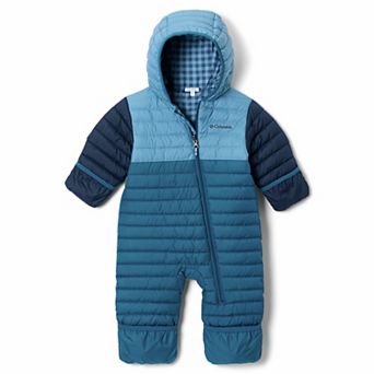 Baby Boy Columbia Powder Lite II Reversible Bunting
