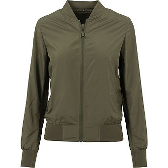 Build Your Brand Womens/Ladies Nylon Jacket