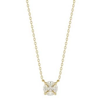 Everyday by Sunkissed Cubic Zirconia Illusion Pendant Necklace