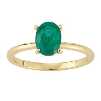 Everyday by Sunkissed Round Cubic Zirconia Prong Setting Solitaire Ring