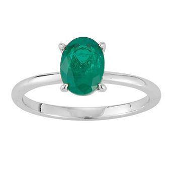 Everyday by Sunkissed Round Cubic Zirconia Prong Setting Solitaire Ring