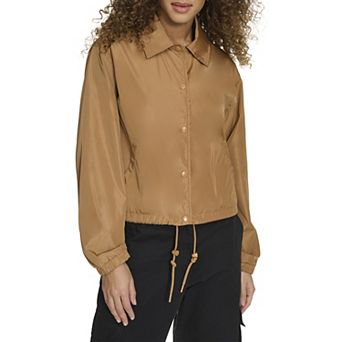 Women's Champion® Cropped Coaches Jacket