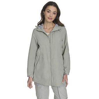Women's Champion® Mid Length Hooded Rain Jacket