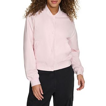 Women's Champion® Cropped Varsity Bomber Jacket