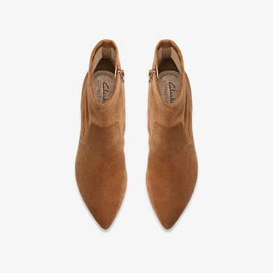 Clarks® Tammitha Ace Women's Pointed Toe Stiletto Heel Ankle Boots