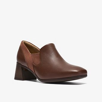 Clarks® Marriann Pure Women's Slip-On Block Heel Dress Shooties
