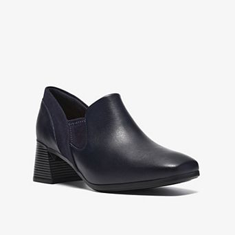 Clarks® Marriann Pure Women's Slip-On Block Heel Dress Shooties