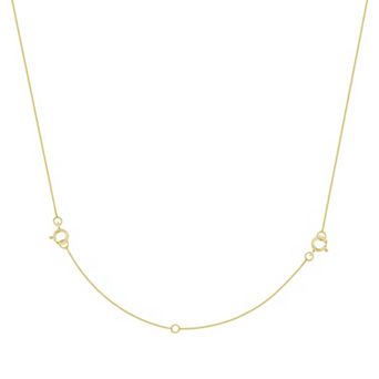 Jewelry Essentials 4-inch Adjustable 14k Gold Box Chain Extender