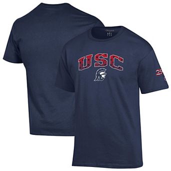 Men's Champion Navy USC Trojans Americana 250th Arch T-Shirt