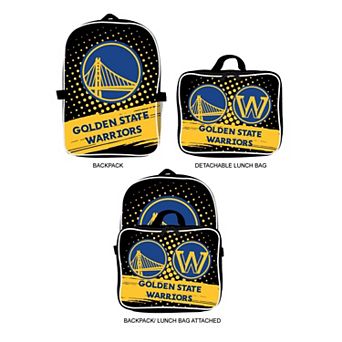 MOJO Golden State Warriors Backpack & Lunch Box 2 pc Set