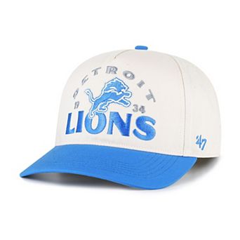 Men's '47 Natural Detroit Lions Arcitext Hitch Fitted Hat