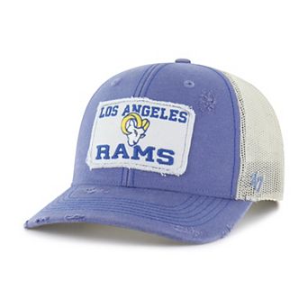 Men's '47 Blue Los Angeles Rams Egremont Well-Worn Adjustable Trucker Hat