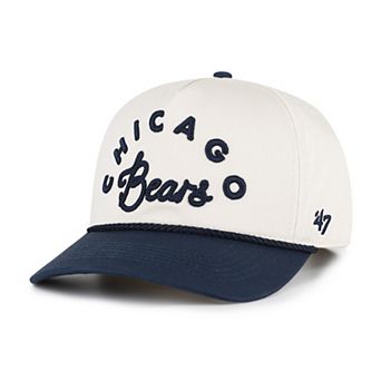 Women's '47 Natural Chicago Bears Rope Script Hitch Adjustable Hat