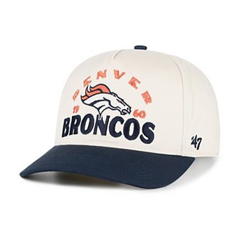 Men's '47 Natural Denver Broncos Arcitext Hitch Fitted Hat