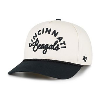 Women's '47 Natural Cincinnati Bengals Rope Script Hitch Adjustable Hat
