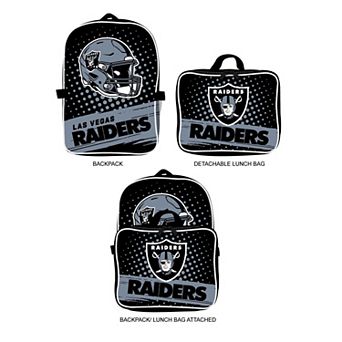 MOJO Las Vegas Raiders Backpack & Lunch Box 2 pc Set