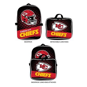 MOJO Kansas City Chiefs Backpack & Lunch Box 2 pc Set