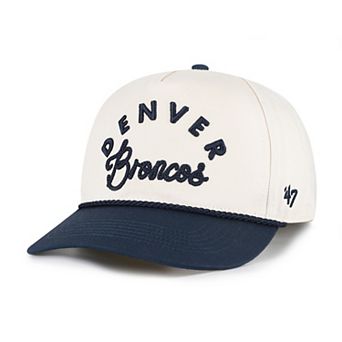 Women's '47 Natural Denver Broncos Rope Script Hitch Adjustable Hat