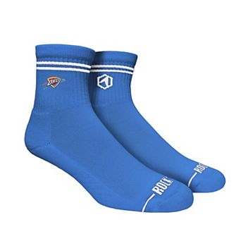 Unisex Rock Em Socks Oklahoma City Thunder Casual Stripe Quarter-Length Socks
