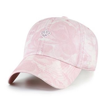 Women's '47 Pink New Orleans Saints Gardenia Clean Up Adjustable Hat