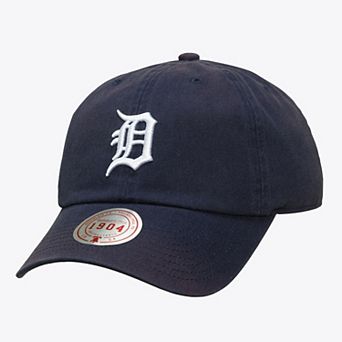 Unisex Mitchell & Ness Navy Detroit Tigers 1904 Soft Wash Adjustable Hat