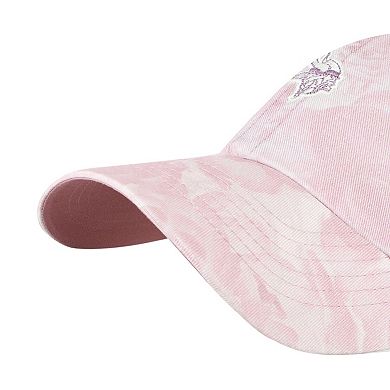 Women's '47 Pink Minnesota Vikings Gardenia Clean Up Adjustable Hat