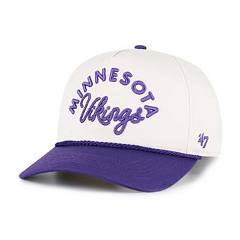 Women's '47 Natural Minnesota Vikings Rope Script Hitch Adjustable Hat