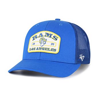 Men's '47 Royal Los Angeles Rams Roadway Adjustable Trucker Hat