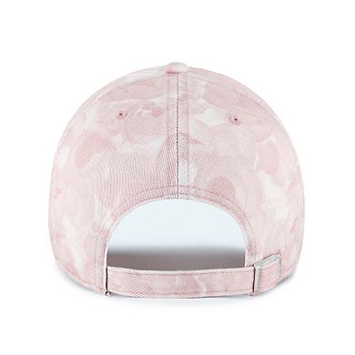 Women's '47 Pink Philadelphia Eagles Gardenia Clean Up Adjustable Hat