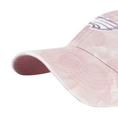 Women's '47 Pink Philadelphia Eagles Gardenia Clean Up Adjustable Hat