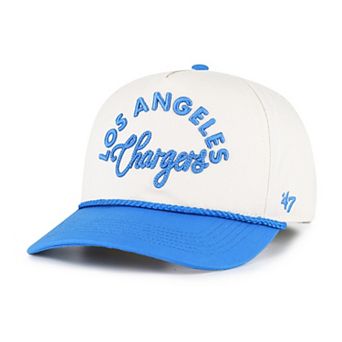 Women's '47 Natural Los Angeles Chargers Rope Script Hitch Adjustable Hat