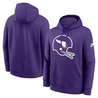Men's Nike Purple Minnesota Vikings Club Fleece Pullover Hoodie