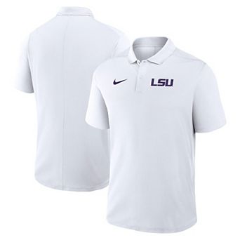 Men's Nike White LSU Tigers Primetime Victory Dri-FIT Polo