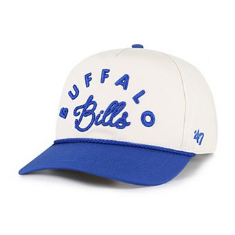Women's '47 Natural Buffalo Bills Rope Script Hitch Adjustable Hat