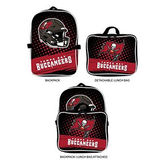 MOJO Tampa Bay Buccaneers Backpack & Lunch Box 2 pc Set