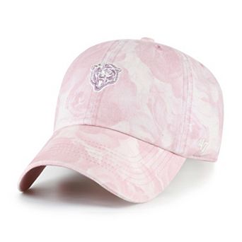 Women's '47 Pink Chicago Bears Gardenia Clean Up Adjustable Hat