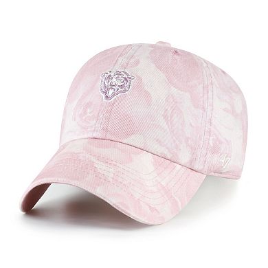 Women's '47 Pink Chicago Bears Gardenia Clean Up Adjustable Hat