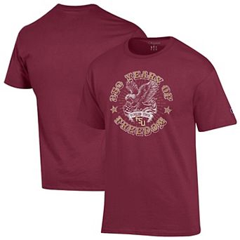 Men's Champion Garnet Florida State Seminoles Americana 250 Years of Freedom Tonal T-Shirt