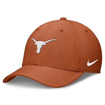 Men's Nike Texas Orange Texas Longhorns Rise Swoosh Dri-FIT Flex Hat