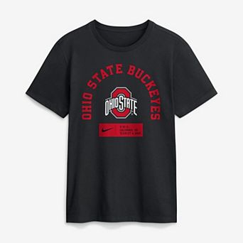 Men's Nike Black Ohio State Buckeyes Primetime Crew T-Shirt