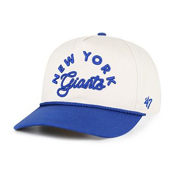Women's '47 Natural New York Giants Rope Script Hitch Adjustable Hat