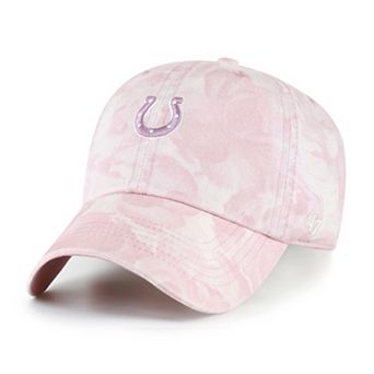 Women's '47 Pink Indianapolis Colts Gardenia Clean Up Adjustable Hat
