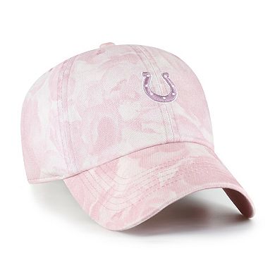 Women's '47 Pink Indianapolis Colts Gardenia Clean Up Adjustable Hat